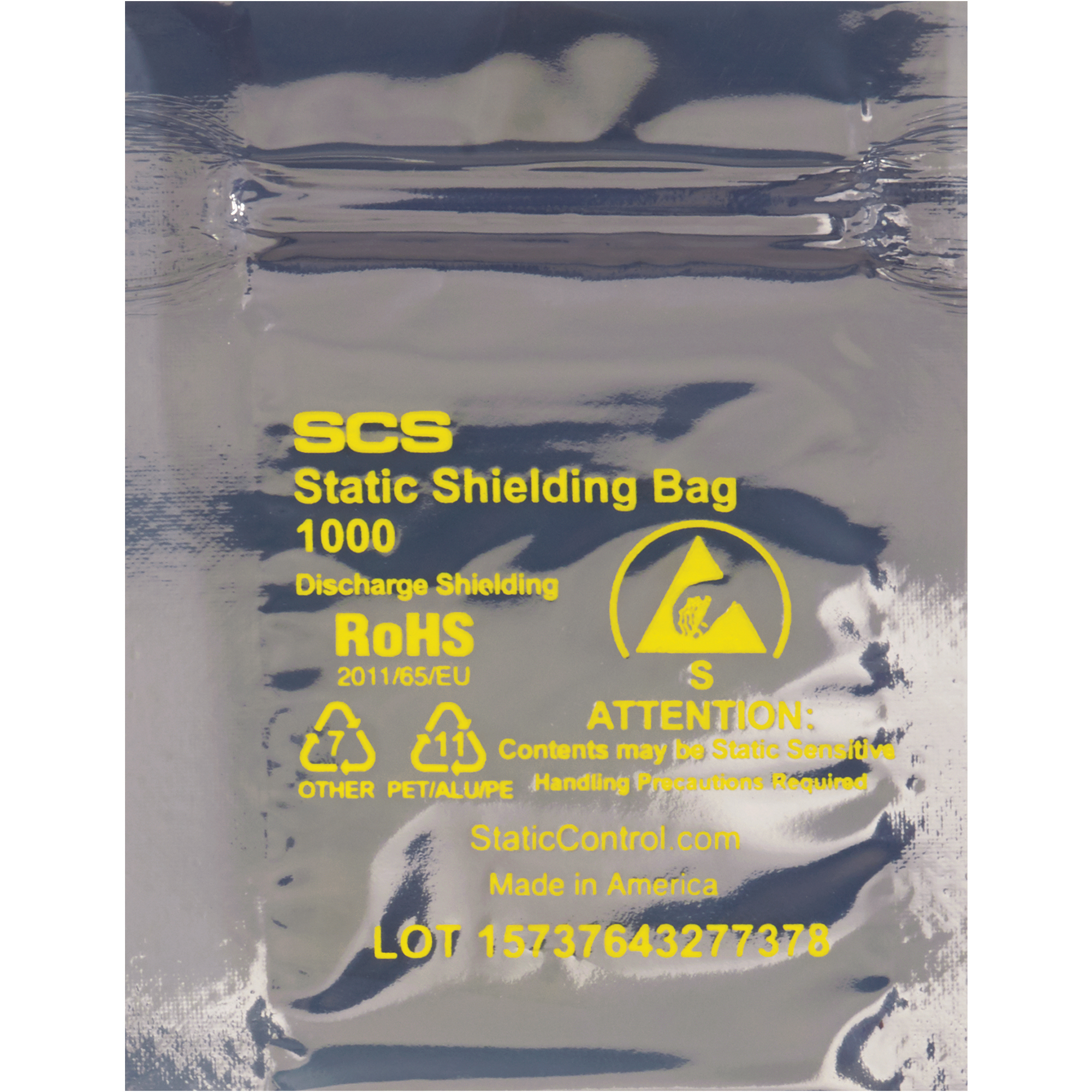 Reclosable Static Shielding Bags